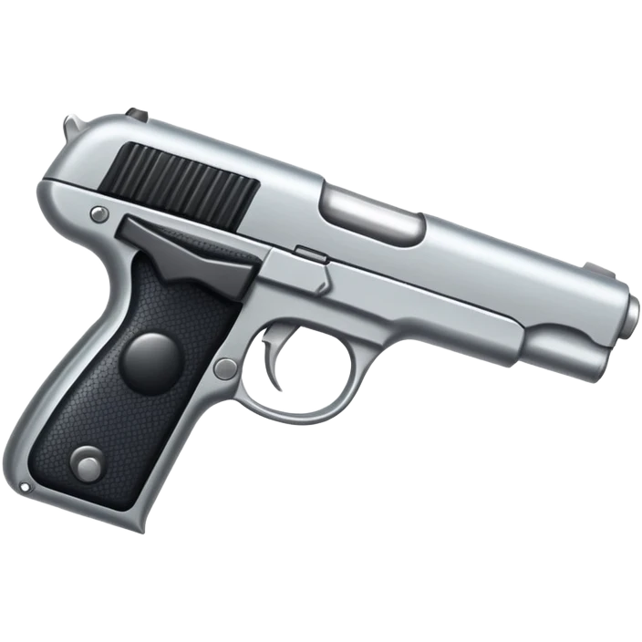 Pistol with a black bow emoji