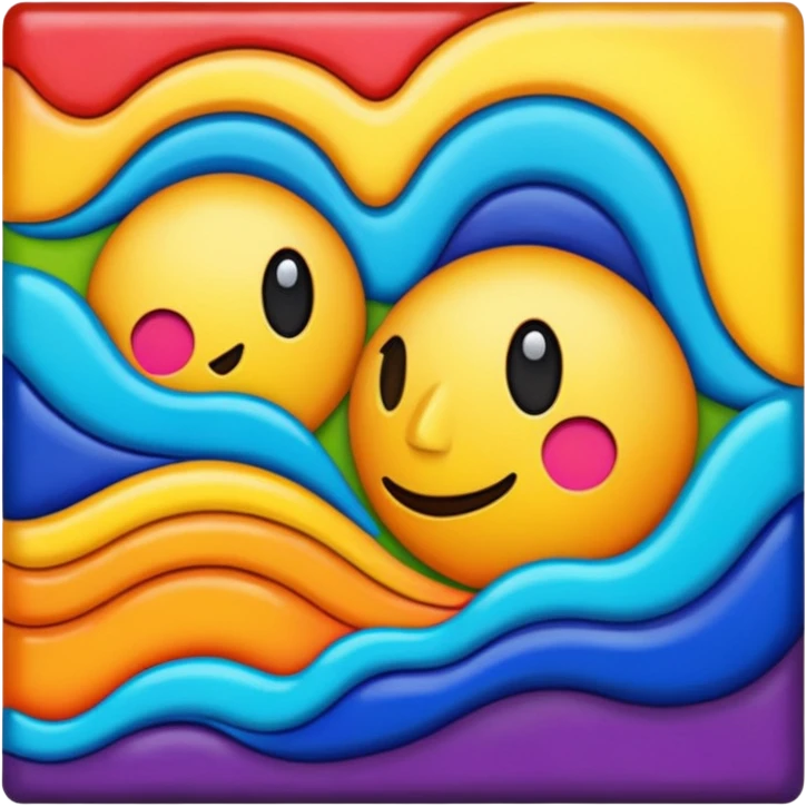 peinture emoji