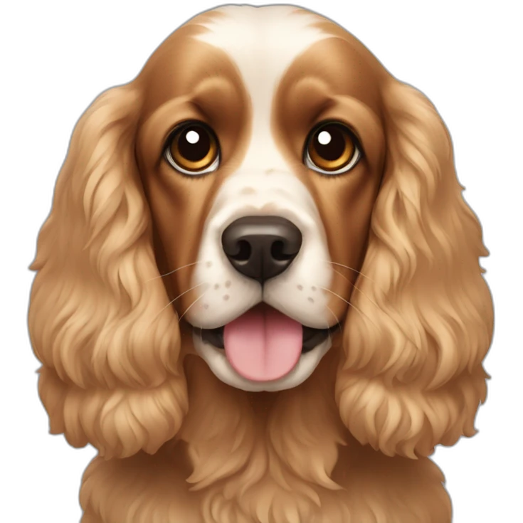Cocker spaniel emoji