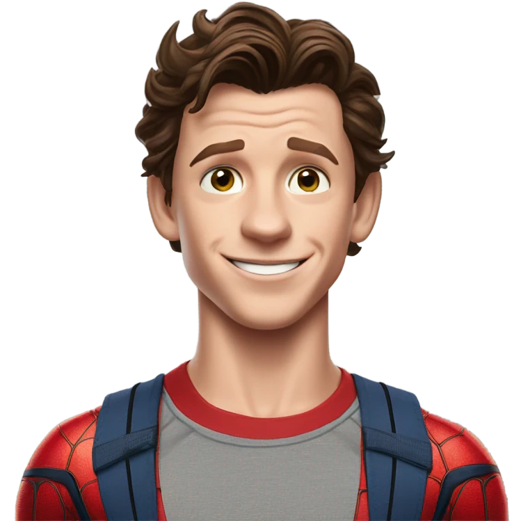 Tom holland spiderman emoji