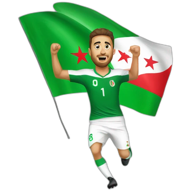 Algeria winning over Syria emoji