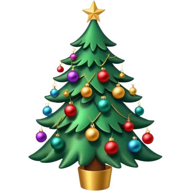 christmas tree emoji