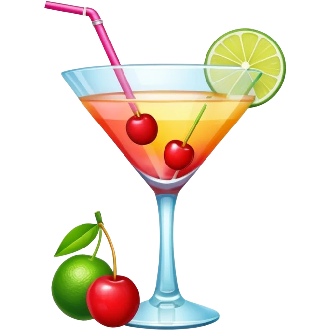 summer cocktail emoji