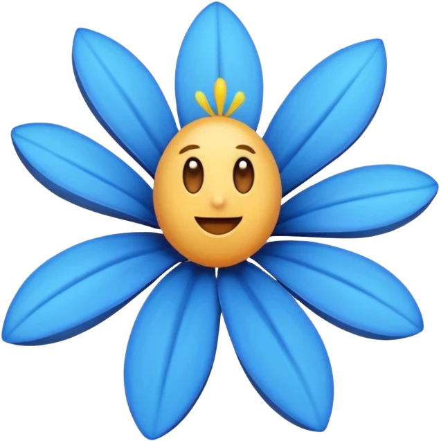 quero essa flor 🌸 sendo azul emoji