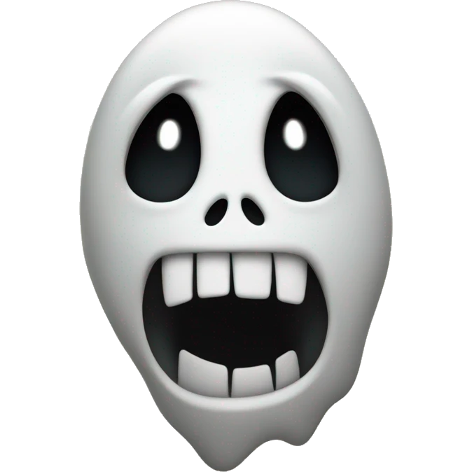 Ghost face Scream  emoji