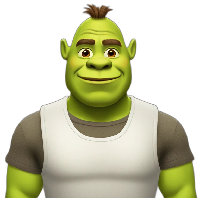 Shrek chez le coiffeur emoji