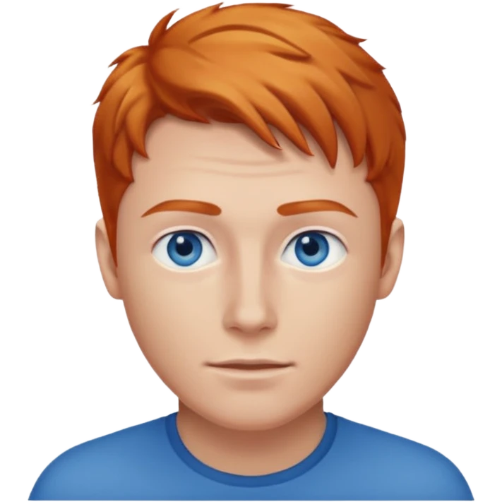 Why is he blonde make him ginger emoji