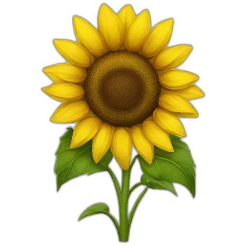 sunflower emoji