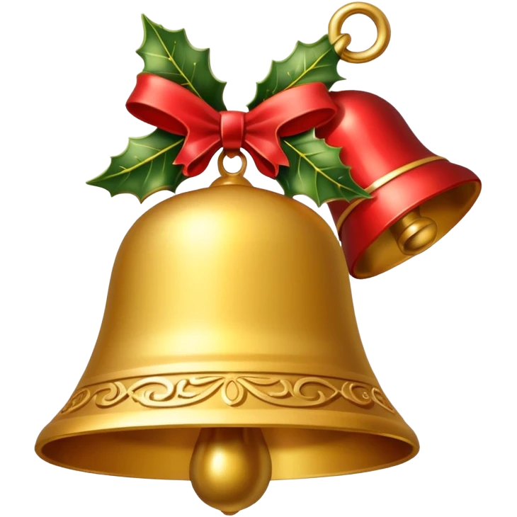 christmas emoji bell emoji