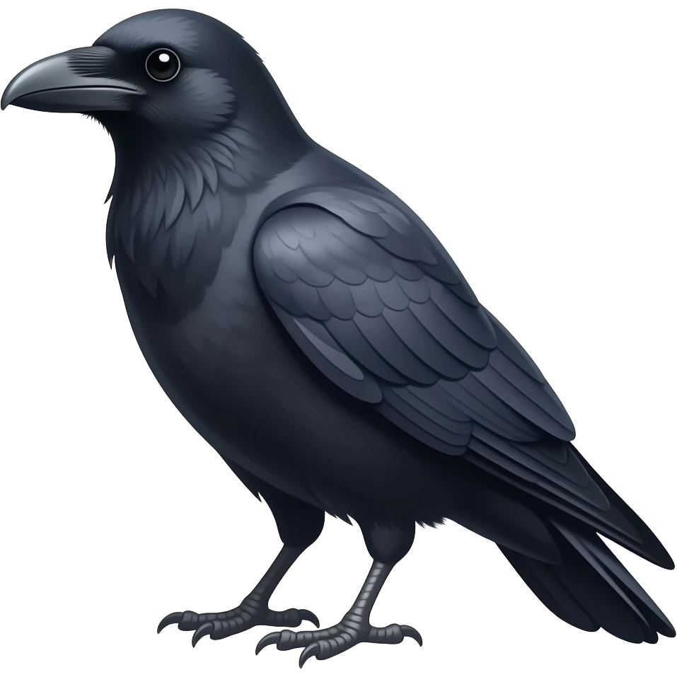 crow emoji