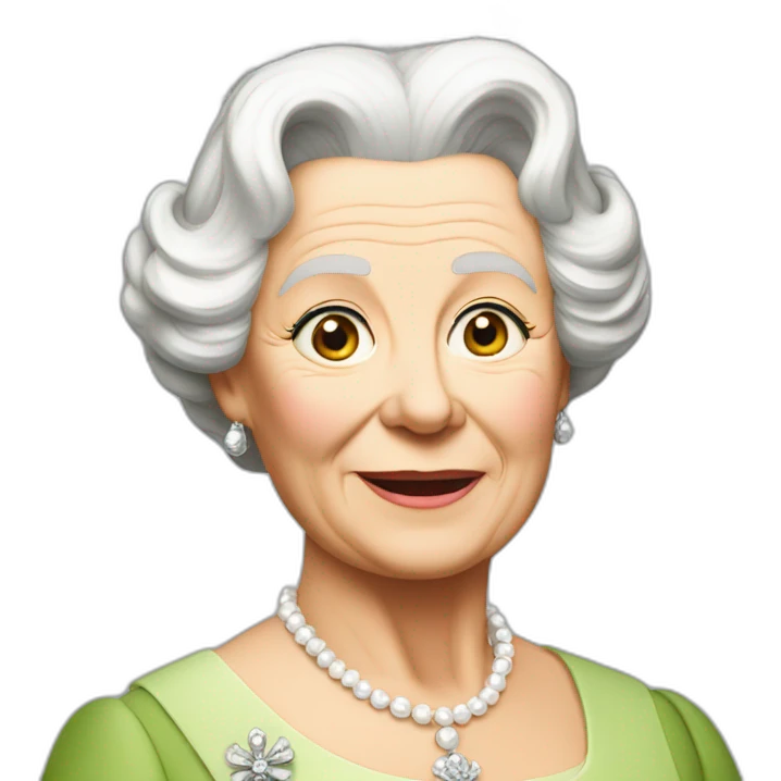 Qu’en Elisabeth II emoji