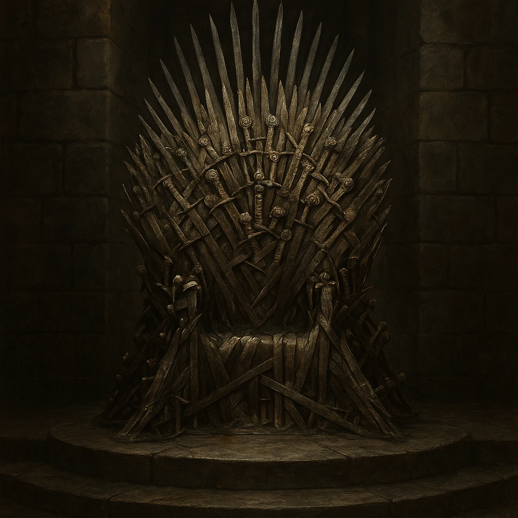 The iron throne, style 2 emoji