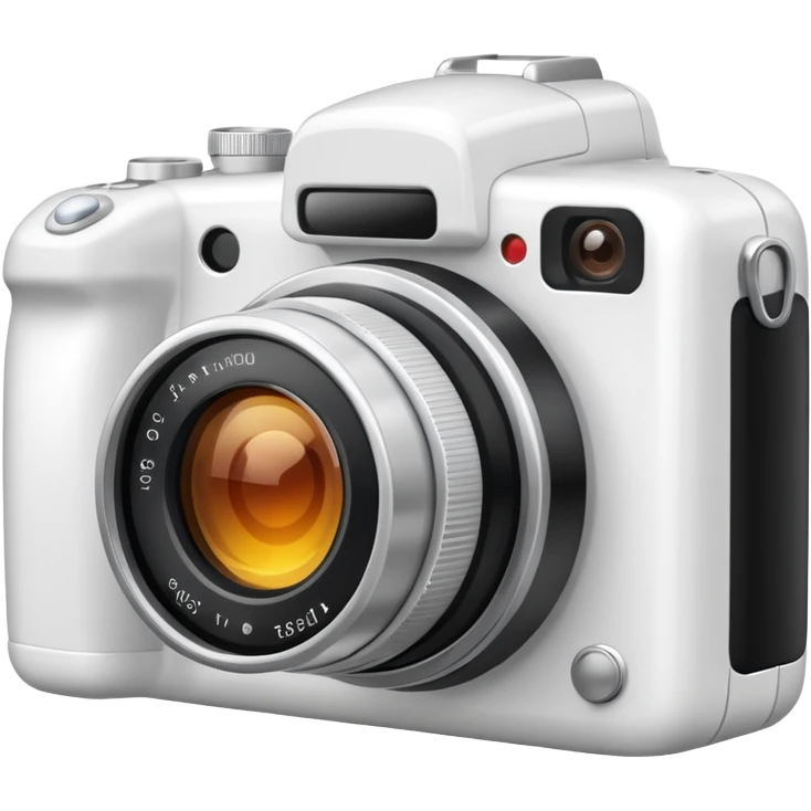 white camera emoji