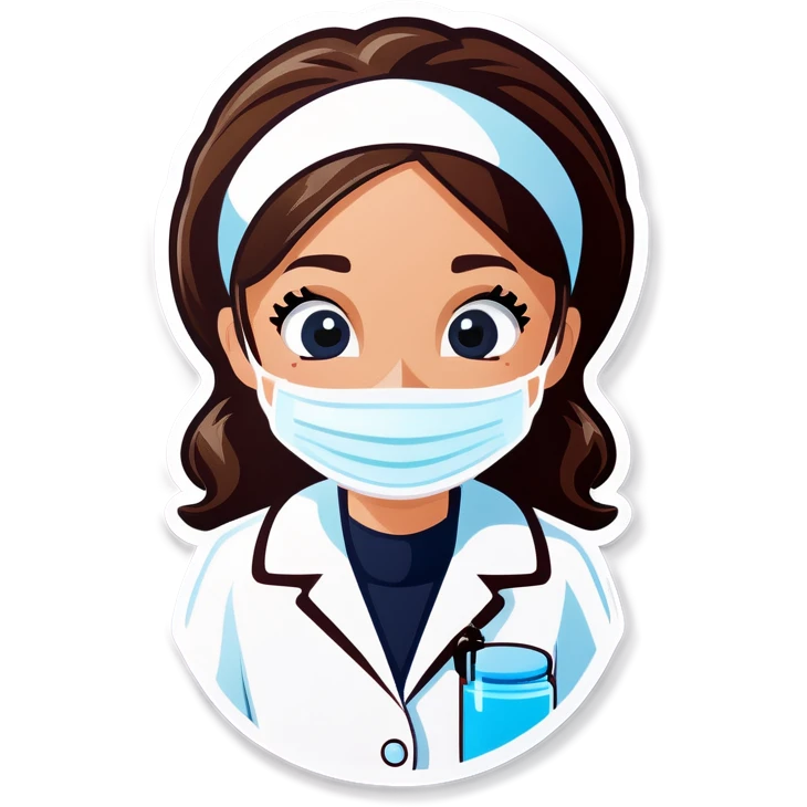 Person dressed as dental hygienist  emoji