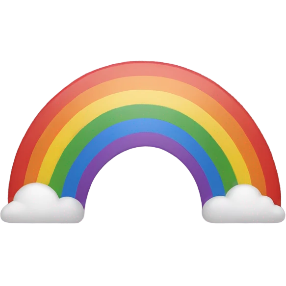 Rainbow emoji