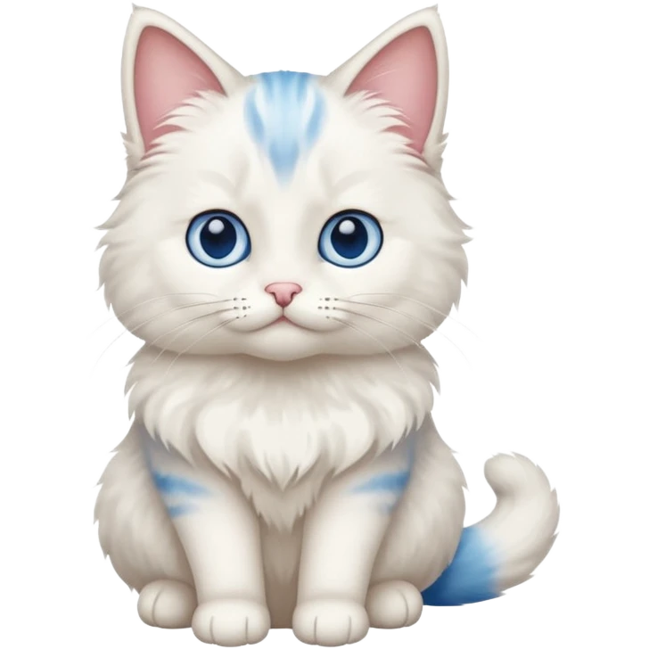 Color point cat emoji