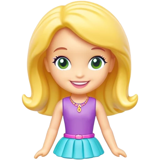 Polly Pocket doll emoji