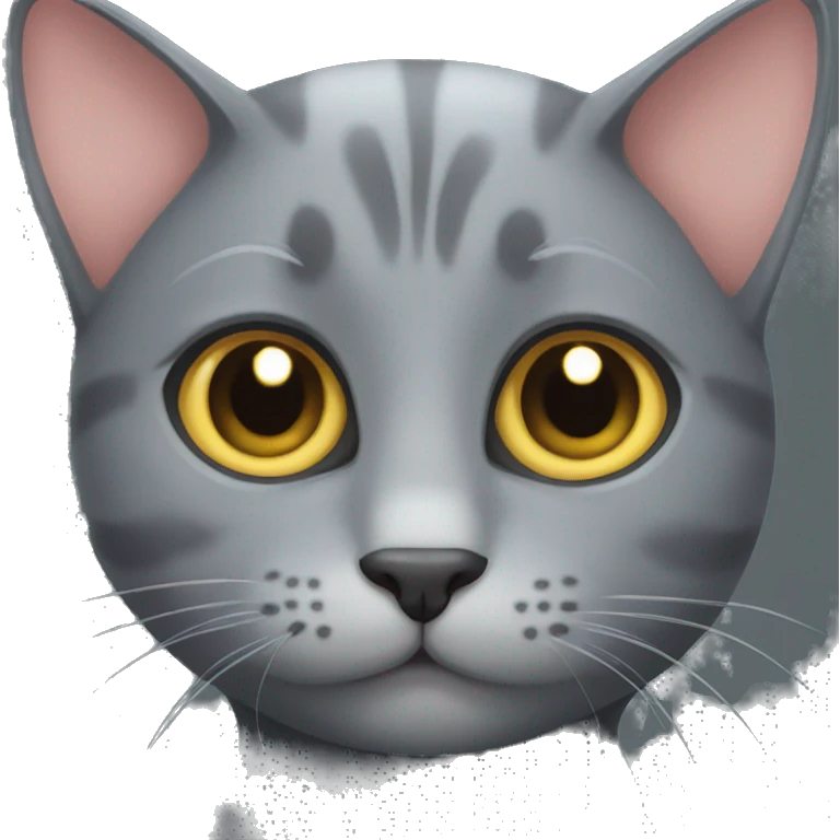 grey cat  emoji