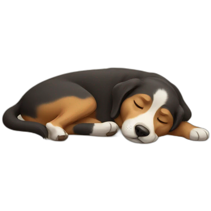 Sleeping dog full emoji