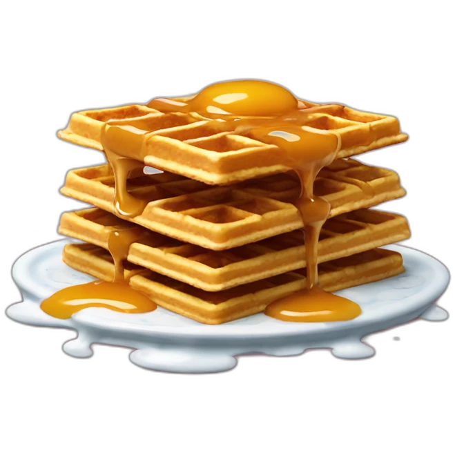 soggy waffles, ranch dripping emoji
