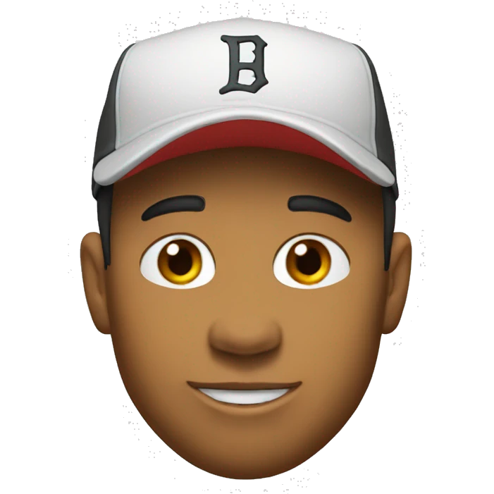tiger wood with a cap emoji