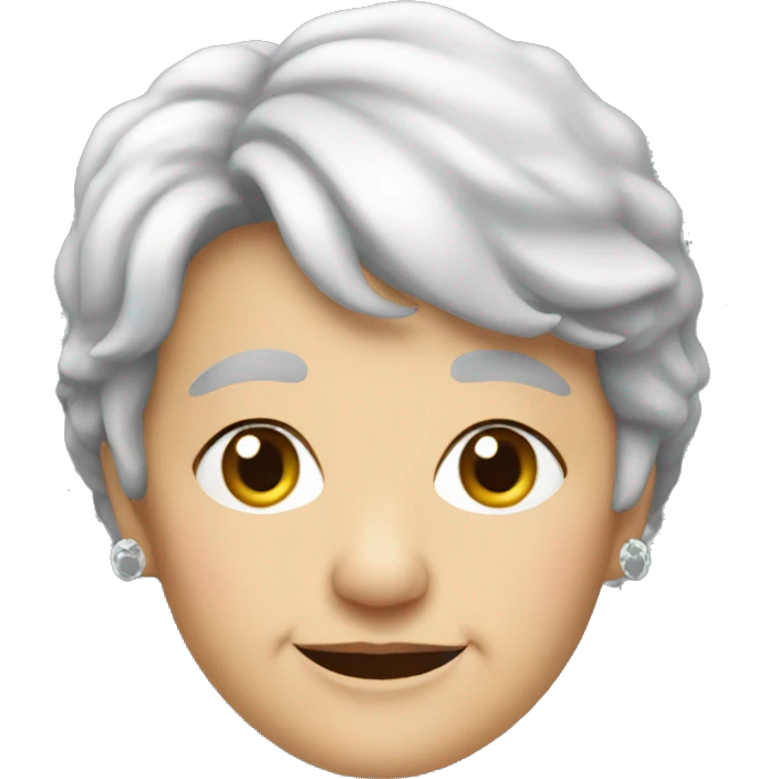 gerkin as an older woman  emoji