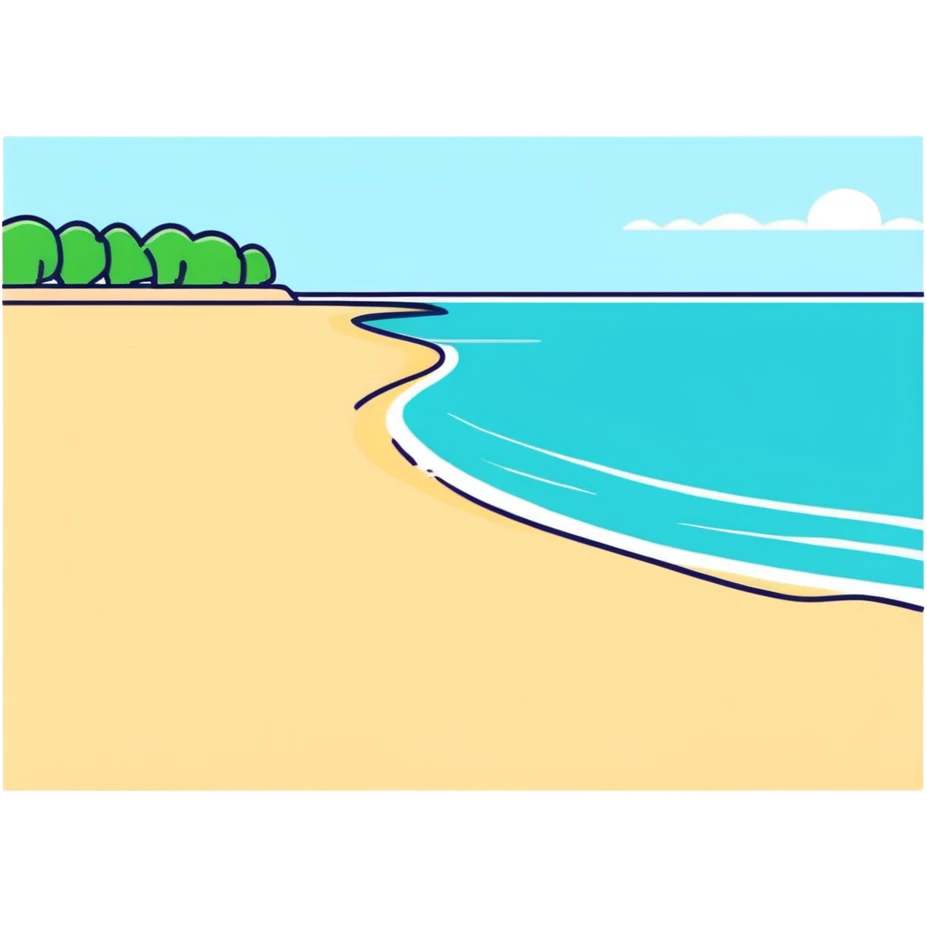 beach lifeguard tower with red flag emoji