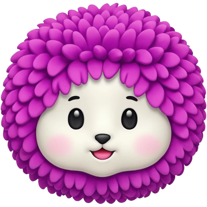 Pom poms emoji