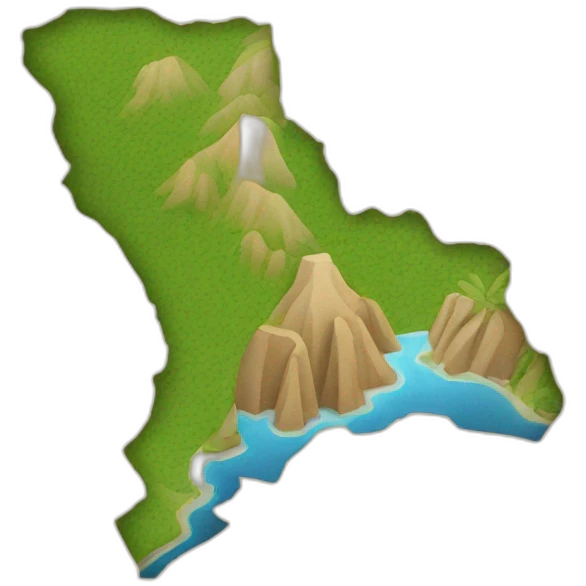 Map of nicaragua emoji