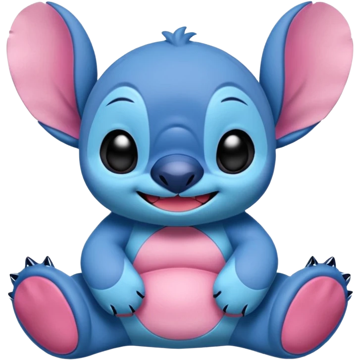 Pink lilo and stitch emoji