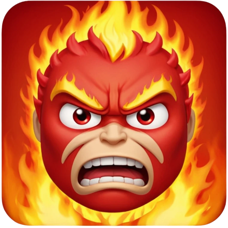 Anger from the Inside Out movie emoji