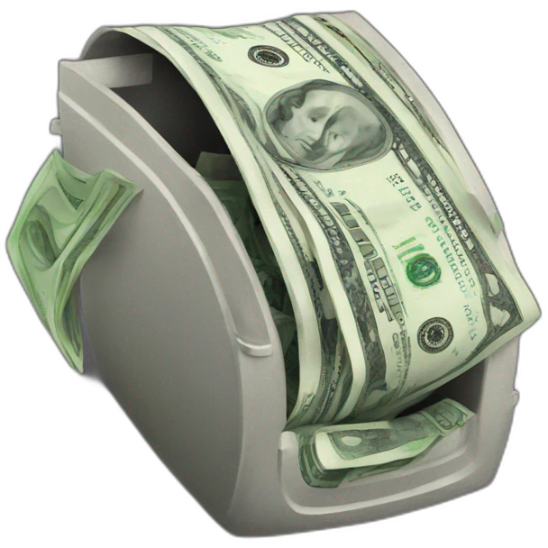 MONEY IN THE TRASH emoji