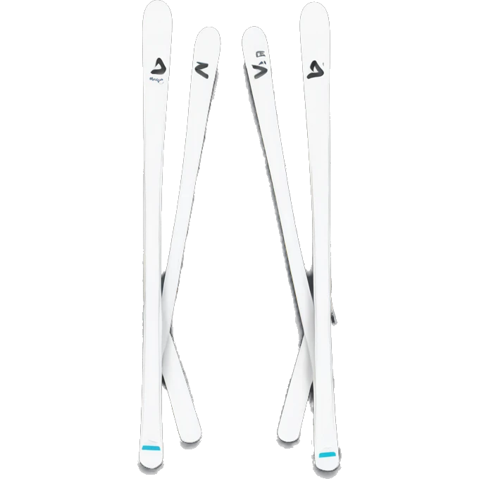 A white pair of skis emoji