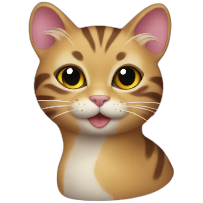 Cat duck emoji