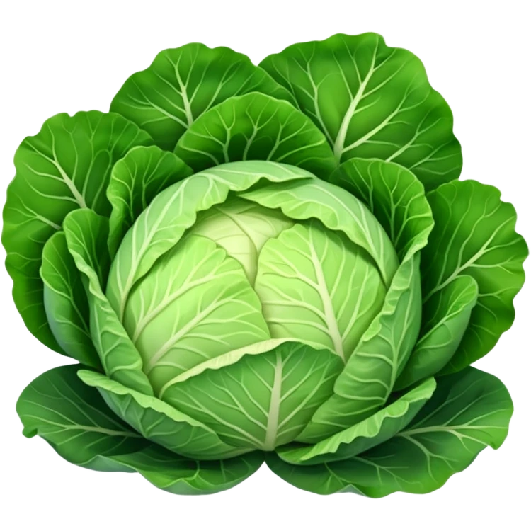 sliced cabbage   emoji