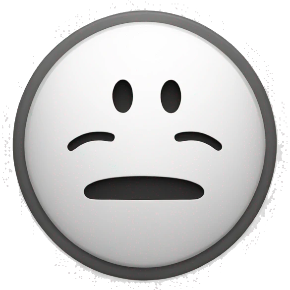 Button with written low emoji