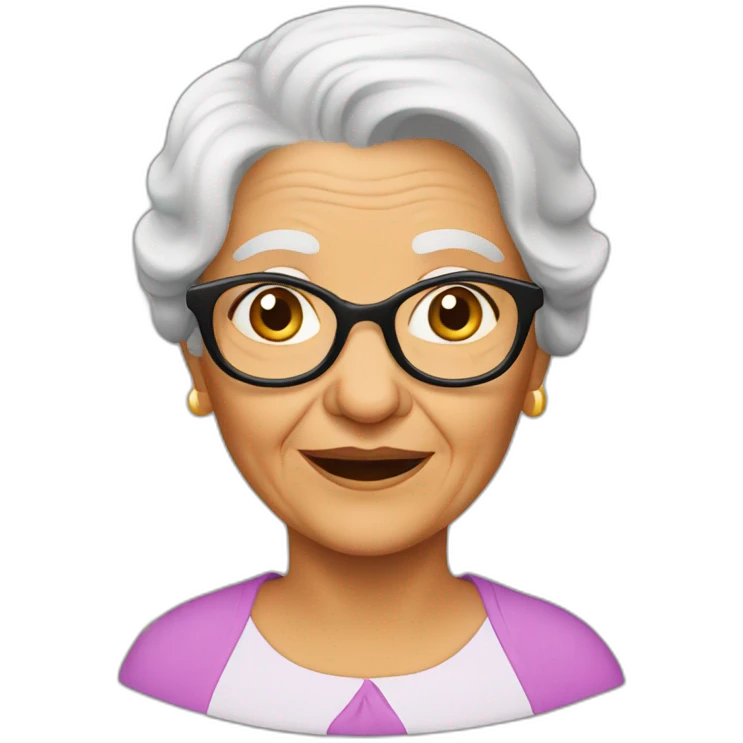 Albanian granny emoji