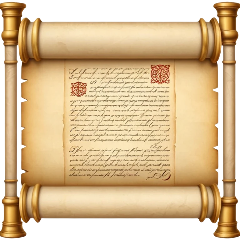 Old Scroll Marriage Contract emoji