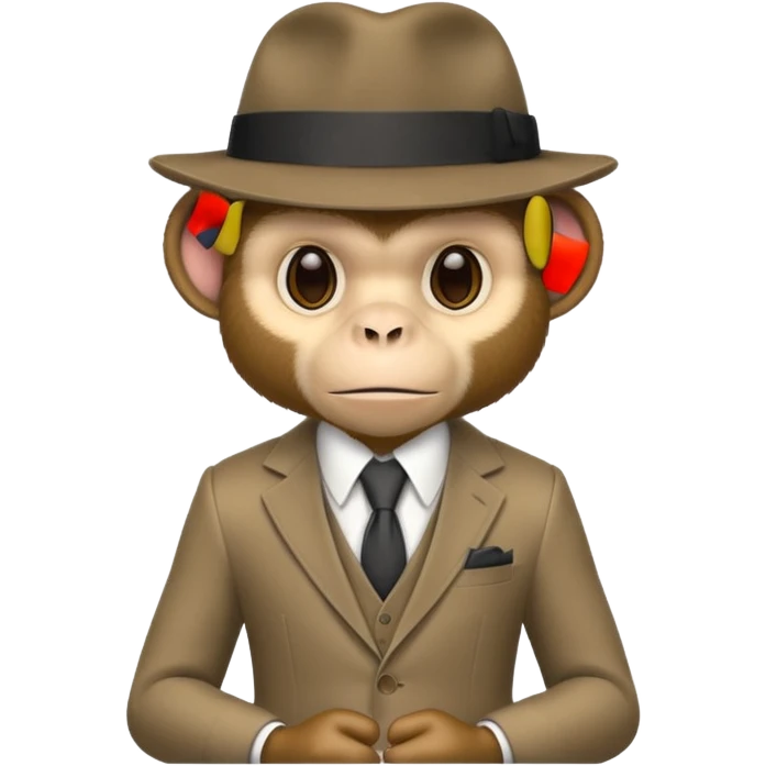gangester monkey emoji