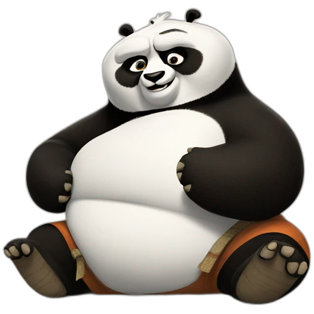 Kung fu panda emoji