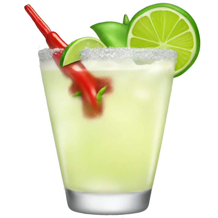 margarita with chilli please no lime emoji