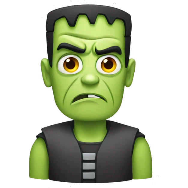 frankenstein AVATAR ANGRY RED emoji
