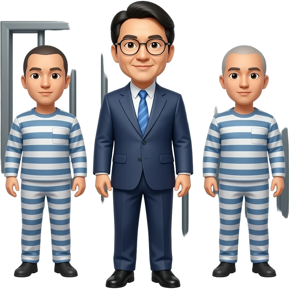 South Korean President Yoon Suk-yeol going to prison emoji