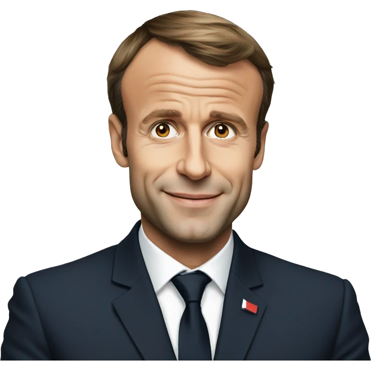 Emmanuel Macron emoji