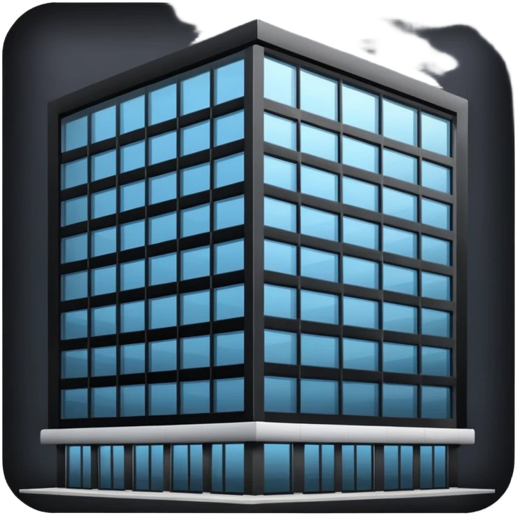 black company hq building emoji