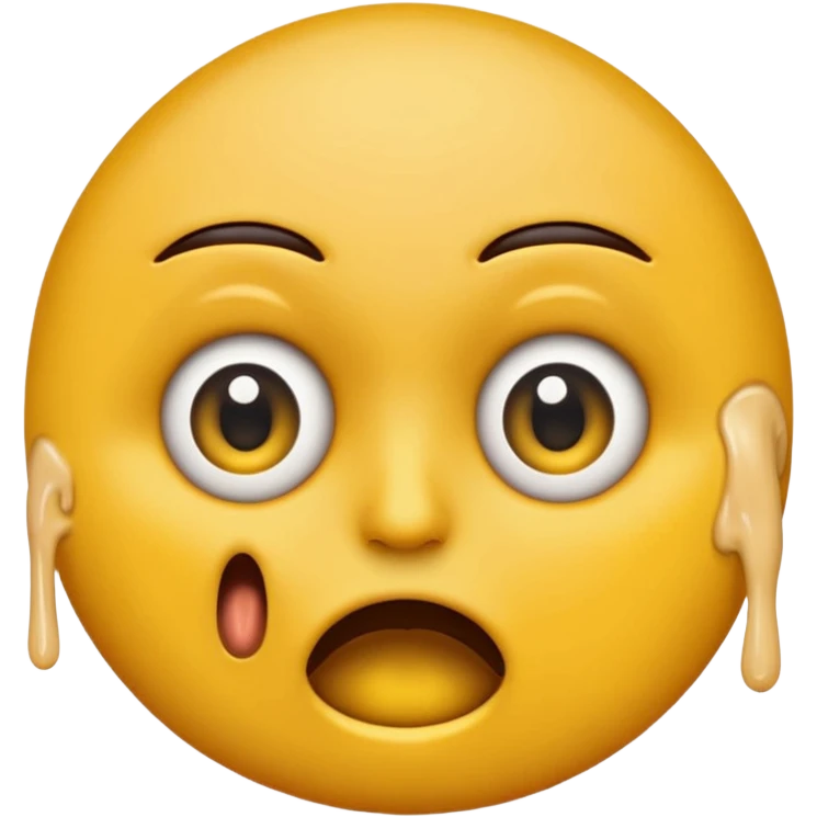 emoji choking itself with a twitching eye emoji