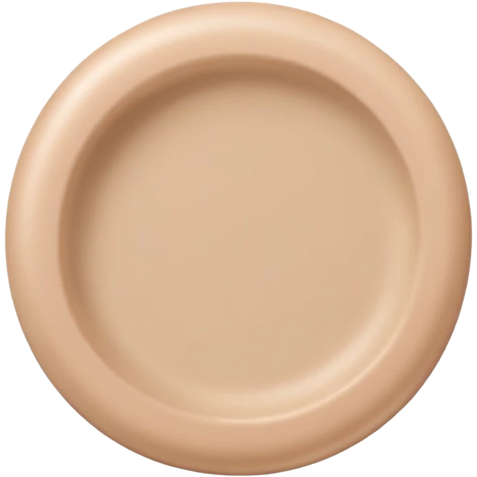 une pastille de couleur beige nude  emoji