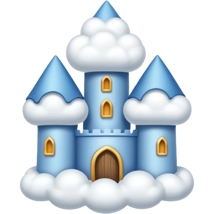 cloud castle emoji