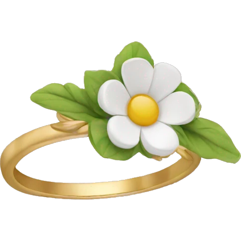 flower ring emoji