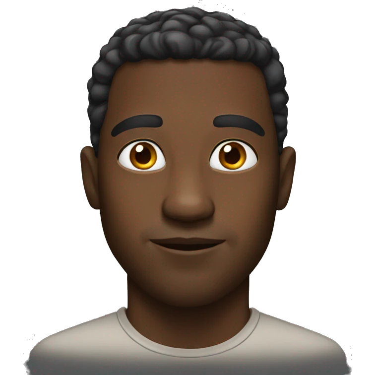 Black guy  emoji